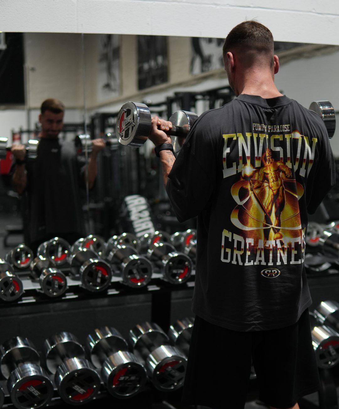 Asier entrenando — ganar masa muscular
