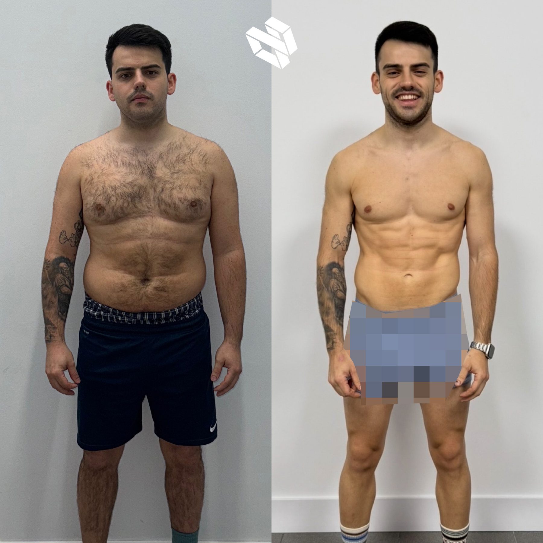 Transformación real de un cliente — perder grasa