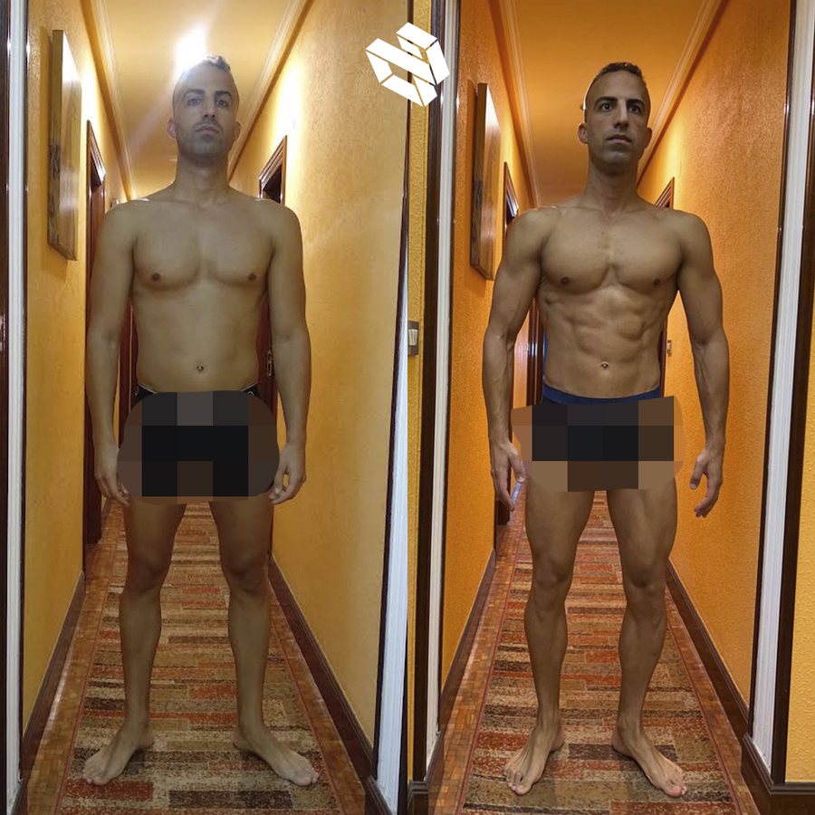 Transformación de Eneko I. — ganancia muscular